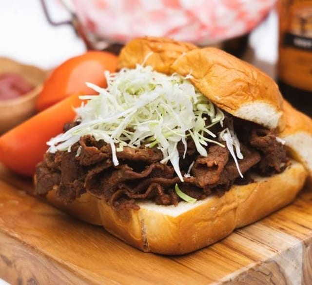 Kalbi Burger.