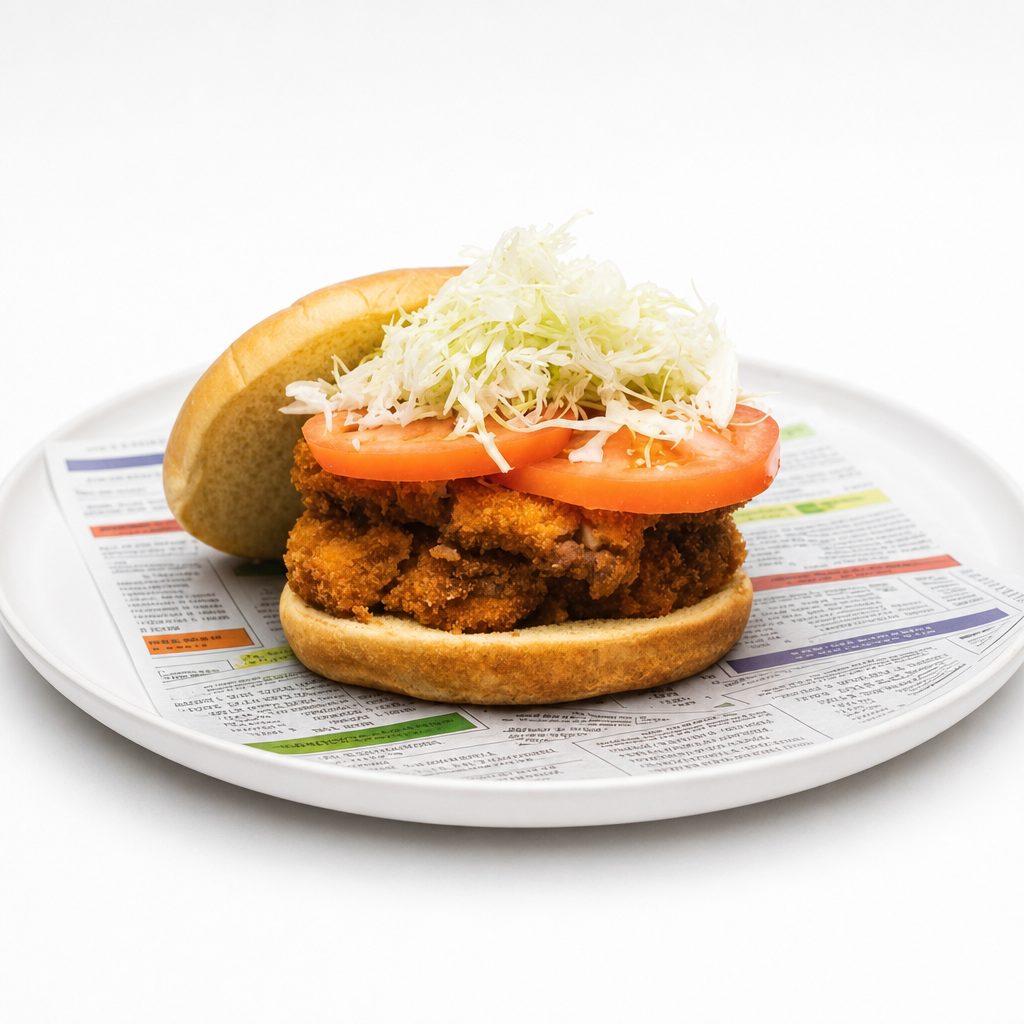 Crispy Chicken Burger.
